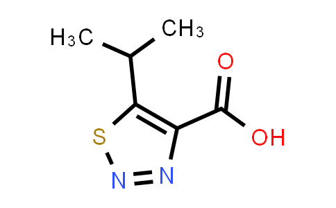 CAS No. 1445950-78-6, 5-Isopropyl-1,2,3-thiadiazole-4-carboxylic acid