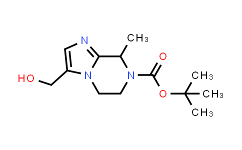 CAS No. 1445951-38-1, tert-Butyl 3-(hydroxymethyl)-8-methyl-5,6-dihydroimidazo[1,2-a]pyrazine-7(8H)-carboxylate