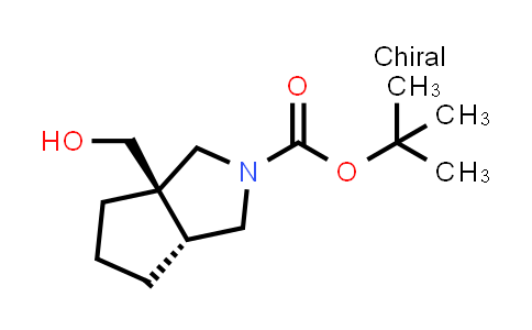 CAS No. 1445951-44-9, tert-Butyl (3aR,6aR)-3a-(hydroxymethyl)hexahydrocyclopenta[c]pyrrole-2(1H)-carboxylate