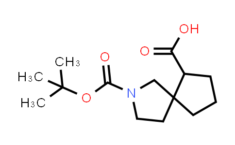 CAS No. 1445951-47-2, 2-(tert-Butoxycarbonyl)-2-azaspiro[4.4]nonane-6-carboxylic acid