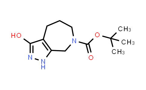 CAS No. 1445951-64-3, tert-Butyl 3-hydroxy-4,5,6,8-tetrahydropyrazolo[3,4-c]azepine-7(1H)-carboxylate