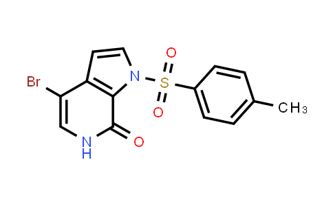 CAS No. 1445993-86-1, 4-bromo-1-tosyl-1H-pyrrolo[2,3-c]pyridin-7(6H)-one