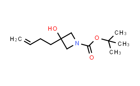 CAS No. 1446012-46-9, tert-Butyl 3-(but-3-en-1-yl)-3-hydroxyazetidine-1-carboxylate