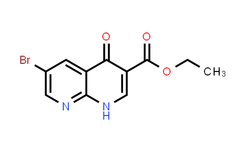 DY524142 | 1446022-58-7 | Ethyl 6-bromo-4-oxo-1,4-dihydro-1,8-naphthyridine-3-carboxylate