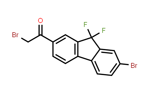 CAS No. 1446138-83-5, 2-Bromo-1-(7-bromo-9,9-difluoro-9H-fluoren-2-yl)ethanone