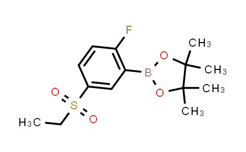 CAS No. 1446236-56-1, 2-(5-(Ethylsulfonyl)-2-fluorophenyl)-4,4,5,5-tetramethyl-1,3,2-dioxaborolane