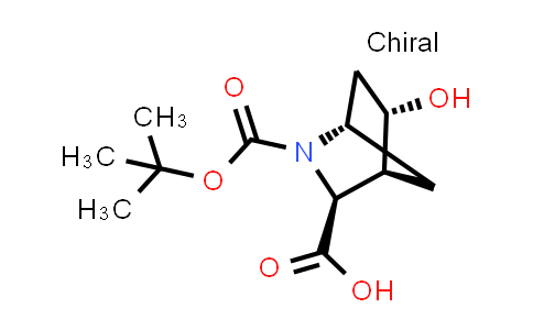 CAS No. 1446519-44-3, (1S,3S,4S,5S)-2-(tert-Butoxycarbonyl)-5-hydroxy-2-azabicyclo[2.2.1]heptane-3-carboxylic acid