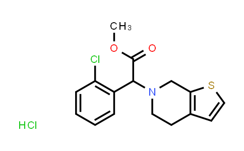 CAS No. 144750-52-7, Methyl 2-(2-chlorophenyl)-2-(4,5-dihydrothieno[2,3-c]pyridin-6(7H)-yl)acetate hydrochloride