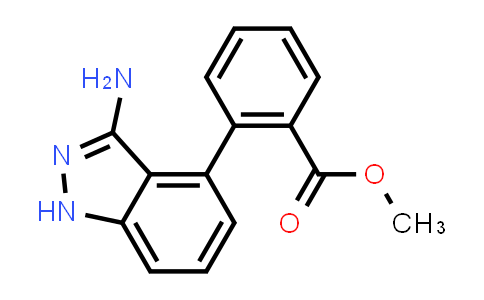 CAS No. 1447607-40-0, Methyl 2-(3-amino-1H-indazol-4-yl)benzoate