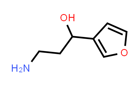 CAS No. 1447967-07-8, 3-Amino-1-(furan-3-yl)propan-1-ol