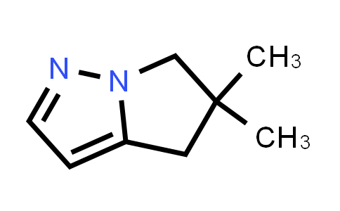 CAS No. 1447997-32-1, 5,5-Dimethyl-5,6-dihydro-4H-pyrrolo[1,2-b]pyrazole