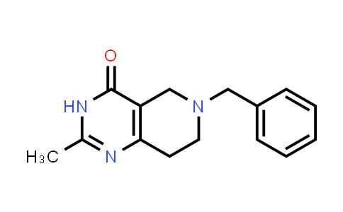 CAS No. 1448-40-4, 5,6,7,8-Tetrahydro-2-methyl-6-(phenylmethyl)pyrido[4,3-d]pyrimidin-4(3H)-one