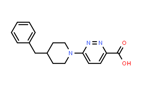 CAS No. 1448028-09-8, 6-(4-Benzylpiperidin-1-yl)pyridazine-3-carboxylic acid