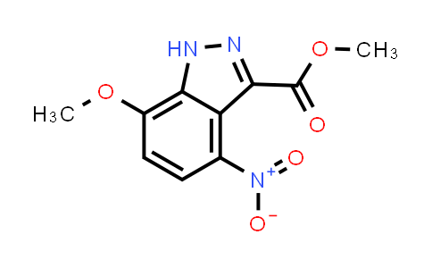CAS No. 1448066-97-4, Methyl 7-methoxy-4-nitro-1H-indazole-3-carboxylate
