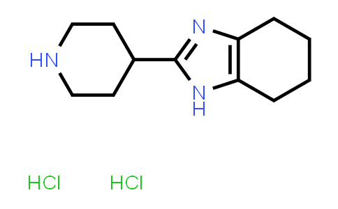 CAS No. 1448128-25-3, 2-(Piperidin-4-yl)-4,5,6,7-tetrahydro-1H-benzo[d]imidazole dihydrochloride
