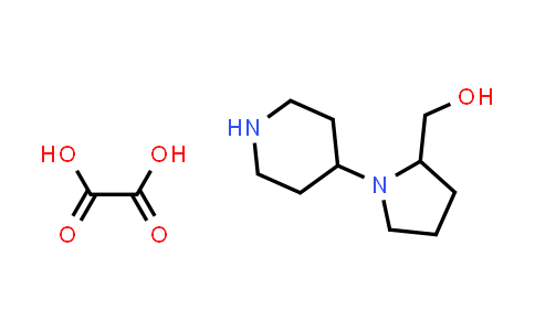 CAS No. 1448133-41-2, (1-Piperidin-4-ylpyrrolidin-2-yl)methanol oxalate