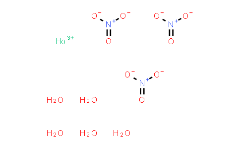 CAS No. 14483-18-2, Holmium(III) nitrate pentahydrate
