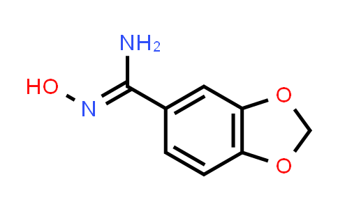 CAS No. 1448422-63-6, N'-Hydroxy-2H-1,3-benzodioxole-5-carboximidamide