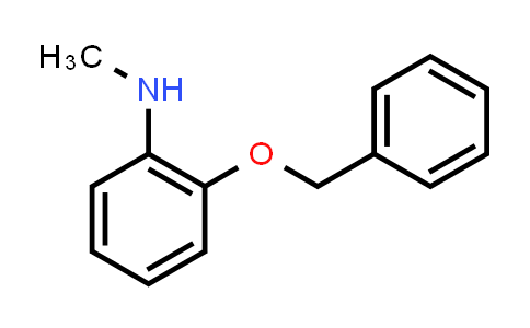 CAS No. 144879-44-7, Benzenamine, N-methyl-2-(phenylmethoxy)-