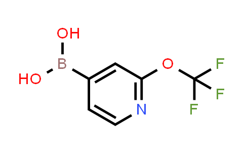 CAS No. 1448866-19-0, B-[2-(Trifluoromethoxy)-4-pyridinyl]boronic acid