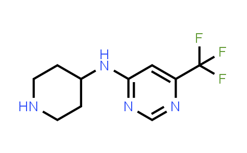CAS No. 1448960-72-2, N-(Piperidin-4-yl)-6-(trifluoromethyl)pyrimidin-4-amine