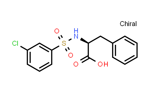 CAS No. 1449132-27-7, ((3-Chlorophenyl)sulfonyl)phenylalanine
