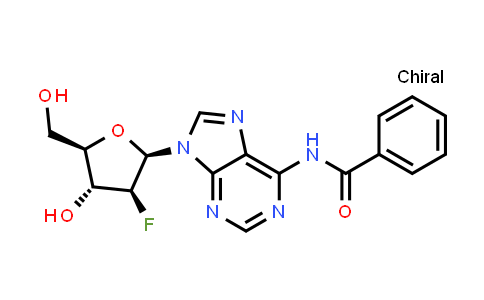 CAS No. 144924-99-2, N-(9-((2R,3S,4R,5R)-3-Fluoro-4-hydroxy-5-(hydroxymethyl)tetrahydrofuran-2-yl)-9H-purin-6-yl)benzamide