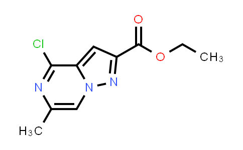 CAS No. 1449598-75-7, Ethyl 4-chloro-6-methylpyrazolo[1,5-a]pyrazine-2-carboxylate