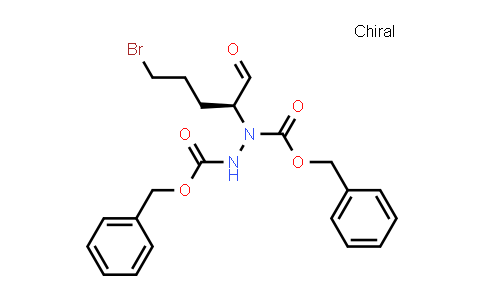 CAS No. 1449601-29-9, (S)-Dibenzyl 1-(5-bromo-1-oxopentan-2-yl)hydrazine-1,2-dicarboxylate