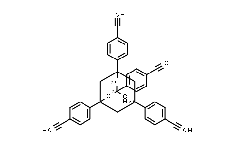 CAS No. 144970-32-1, 1,3,5,7-Tetrakis(4-ethynylphenyl)adamantane