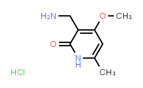 CAS No. 1450662-30-2, 3-(Aminomethyl)-4-methoxy-6-methylpyridin-2(1H)-one hydrochloride