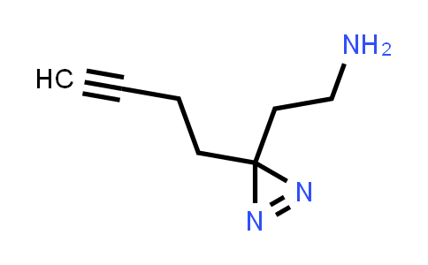 CAS No. 1450752-97-2, 2-(3-(But-3-yn-1-yl)-3H-diazirin-3-yl)ethanamine