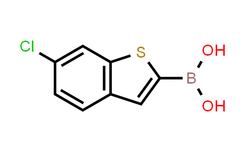 CAS No. 1450835-21-8, (6-Chlorobenzo[b]thiophen-2-yl)boronic acid