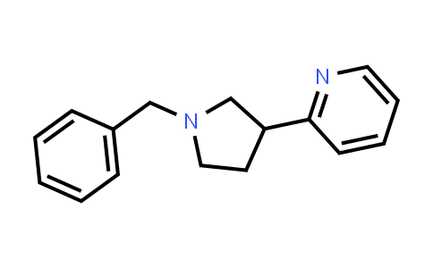 CAS No. 145105-04-0, 2-(1-Benzylpyrrolidin-3-yl)pyridine