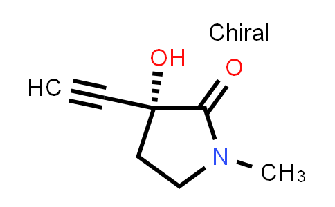 CAS No. 1451089-77-2, (R)-3-Ethynyl-3-hydroxy-1-methylpyrrolidin-2-one