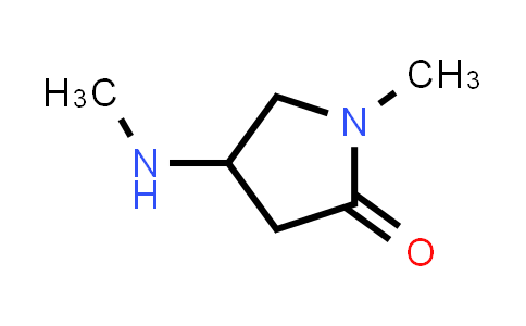 CAS No. 1453105-58-2, 1-Methyl-4-(methylamino)pyrrolidin-2-one