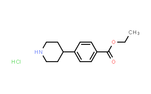 CAS No. 1453272-47-3, ethyl 4-(piperidin-4-yl)benzoate hydrochloride