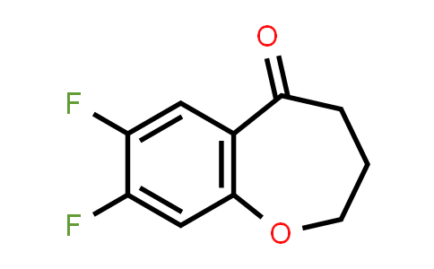 CAS No. 145348-29-4, 7,8-Difluoro-3,4-dihydrobenzo[b]oxepin-5(2H)-one
