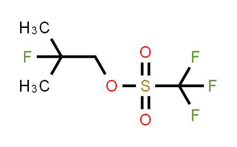 CAS No. 145349-17-3, 2-Fluoro-2-methylpropyl trifluoromethanesulfonate