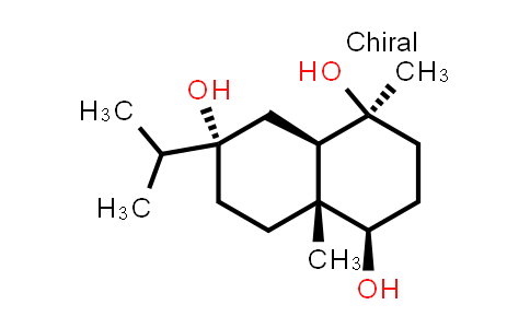 CAS No. 145400-02-8, 1β,4β,7α-Trihydroxyeudesmane