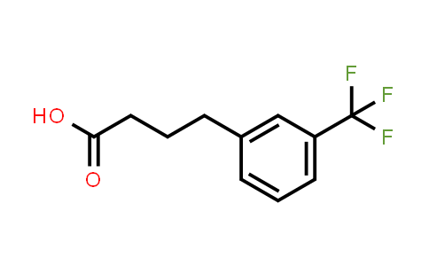 CAS No. 145485-43-4, Benzenebutanoic acid, 3-(trifluoromethyl)-