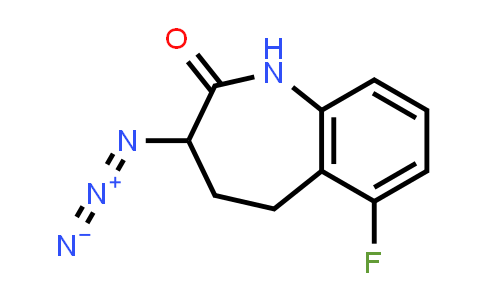 CAS No. 145485-60-5, 3-Azido-6-fluoro-1,3,4,5-tetrahydro-2H-1-benzazepin-2-one