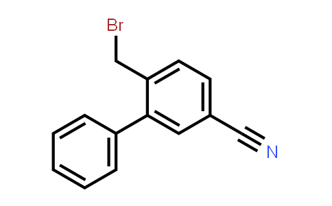 CAS No. 1454883-51-2, 6-(Bromomethyl)-[1,1'-biphenyl]-3-carbonitrile