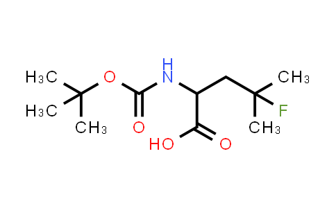 CAS No. 1454914-50-1, 2-(tert-Butoxycarbonylamino)-4-fluoro-4-methylpentanoic acid