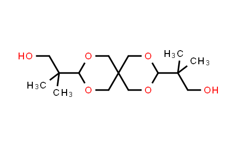 CAS No. 1455-42-1, 2,2'-(2,4,8,10-Tetraoxaspiro[5.5]undecane-3,9-diyl)bis(2-methylpropan-1-ol)