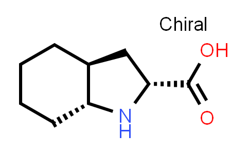 CAS No. 145513-92-4, (2R,3aS,7aR)-Octahydro-1H-indole-2-carboxylic acid