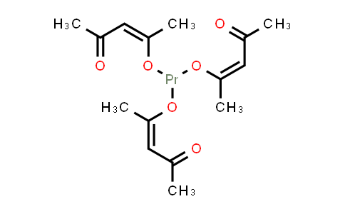 CAS No. 14553-09-4, Praseodymium(III) acetylacetonate hydrate