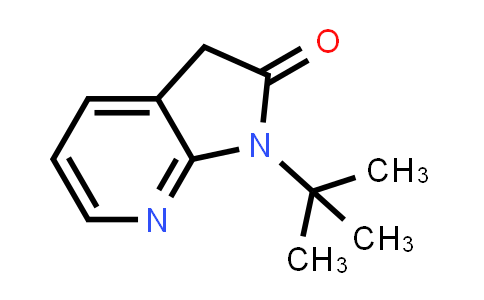 CAS No. 1455358-06-1, 1-(1,1-Dimethylethyl)-1,3-dihydro-2H-pyrrolo[2,3-b]pyridin-2-one