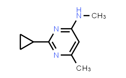 CAS No. 1455361-92-8, 2-Cyclopropyl-N,6-dimethylpyrimidin-4-amine