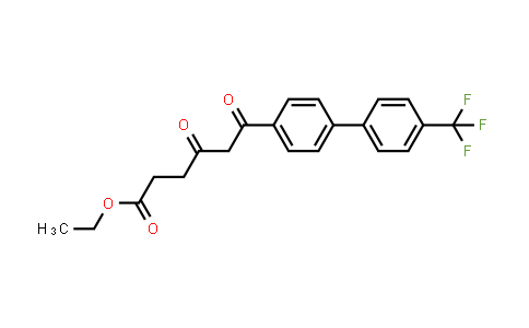 CAS No. 1455432-16-2, Ethyl 4,6-dioxo-6-(4'-(trifluoromethyl)biphenyl-4-yl)hexanoate
